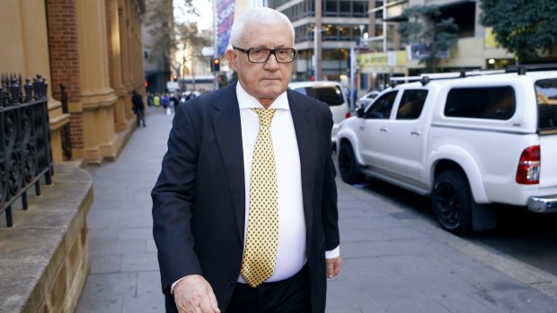 Ron Medich leaves court in May last year.