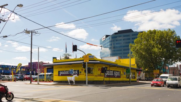 Buckley's Corner, Footscray site leased to Paint Spot, at 26-30 Buckley Street sold for for $5.5 million.
