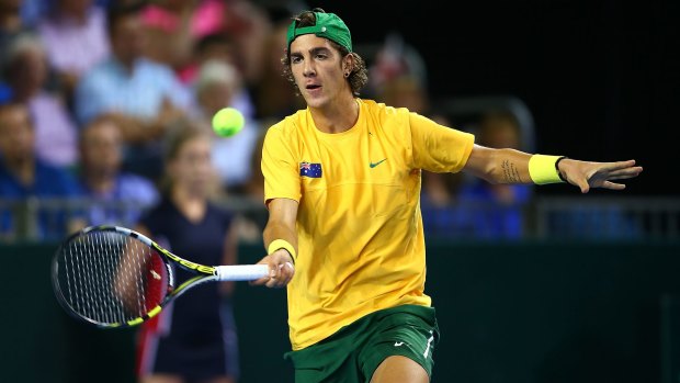 Asked to fix: Thanasi Kokkinakis.