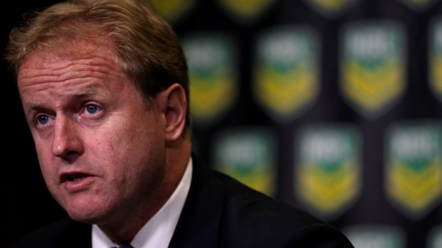 Entrenched: NRL CEO Dave Smith is in a battle between the four football codes for market share.