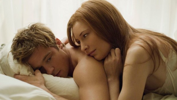 The Curious Case of Benjamin Button, starring Brad Pitt and Cate Blanchett. 