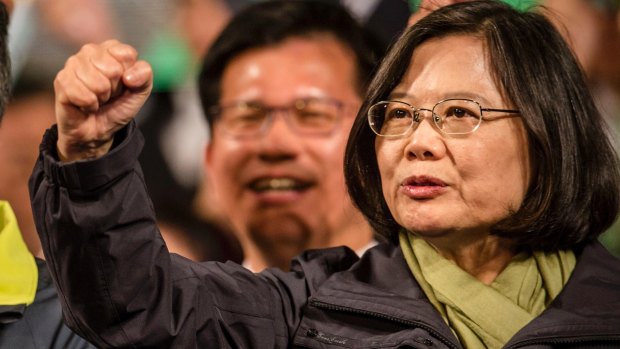 Taiwan president Tsai Ing-wen.