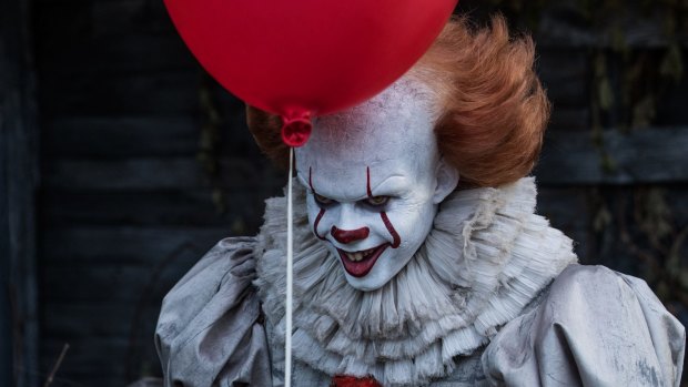 Bill Skarsgard's portrayal of Pennywise in the film <i>IT</I> is an uncanny fusion of adult and child.