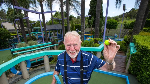 Tom Wykoff built the Ermington Putt Putt course in 1969. 