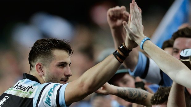They're a chance: Jack Bird and the Sharks are without hope.