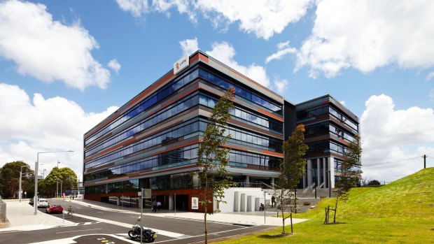 GPT Metropolitan Office Fund's 5 Murray Rose Avenue asset at Olympic Park in Sydney.
