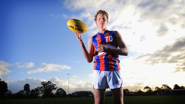 Sam McLarty managed just seven games for the Oakleigh Chargers this year due to injury. 