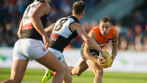 Emergency only: Devon Smith has missed the cut for the Giants' preliminary final against Richmond.