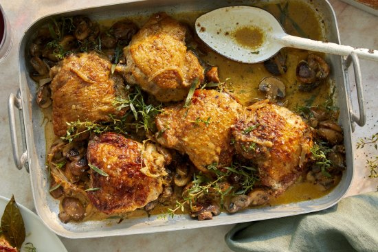 Julia Busuttil Nishimura's chicken dish is a one-pot winter wonder.