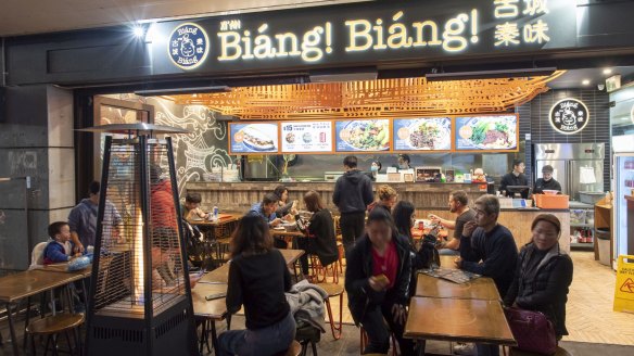 The original Biang Biang in Haymarket.