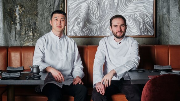 Yugen is set to open with ex-Sokyo chef Alex Yu (left) in the head chef role and Stephen Nairn as culinary director.