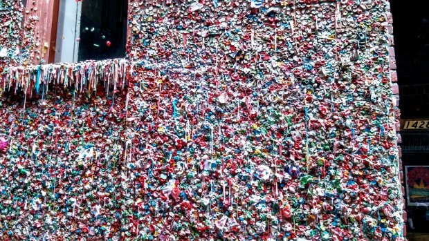 The Gum Wall.