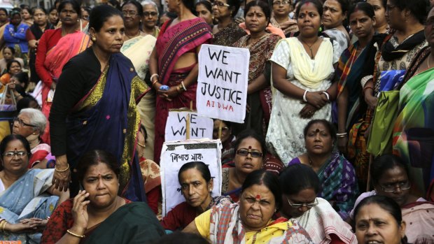 Activists call for severe punishments for the men convicted in the Kamduni rape case.