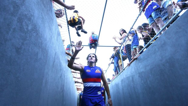 Leading the new wave: Bulldogs fans love Marcus Bontempelli.