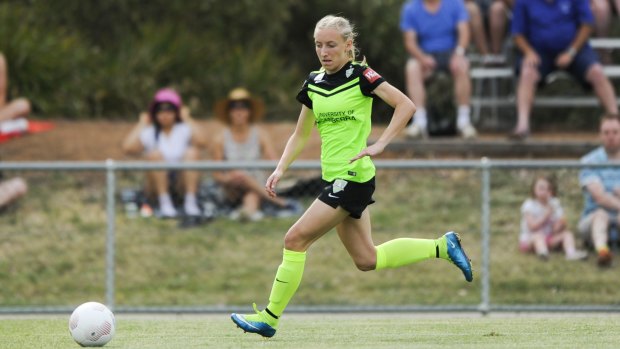 Canberra United's Nickoletta Flannery.