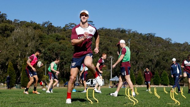Dogs target: Manly's Daly Cherry-Evans is in the sights of many NRL clubs.