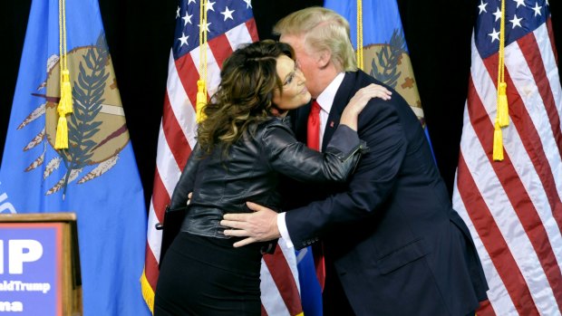 Palin returned to the political spotlight recently to campaign for Donald Trump.