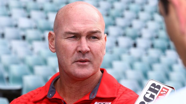 Changes afoot? Dragons coach Paul McGregor reckons talk of an overhaul at the club is premature as an end-of-season review needs to take place first.