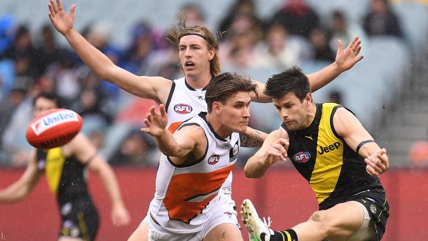 The Tigers are in the hunt for a historic flag, and will take on GWS after the Giants monstered the Eagles in their semi-final at Spotless Stadium.