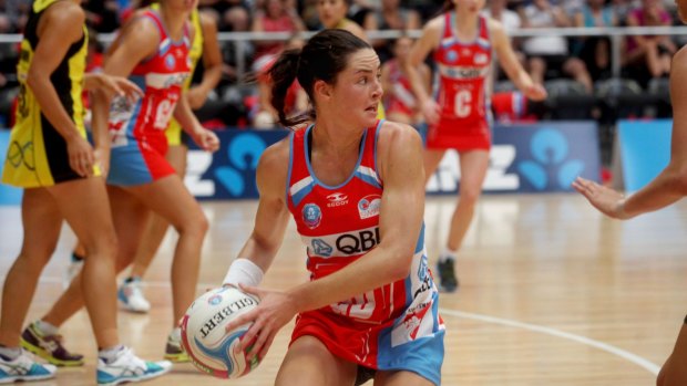 Steel stopper: NSW Swifts Sharni Layton will have the job of containing Southern Steel star Jhaniele Fowler-Reid.