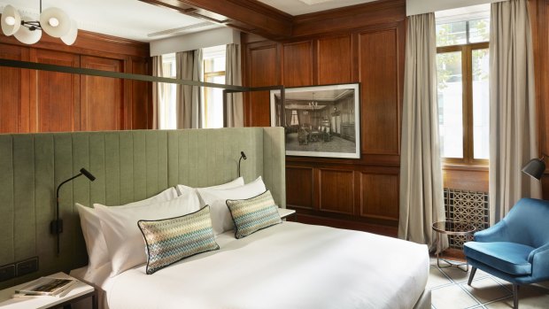 A quintet of stately Manhattan-esque, panelled suites are ready to receive their first guests from June 1.