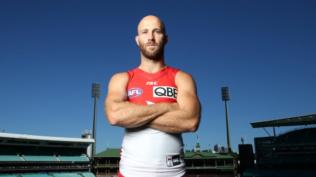Nearing a return: Jarrad McVeigh is set to return for the Swans this weekend.