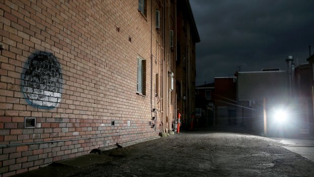 Laneway off Westbury Street, Balaclava where Adrian Bayley raped a Dutch backpacker.