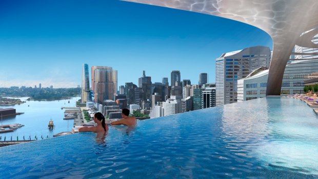 The W Sydney will have a pool with a view.