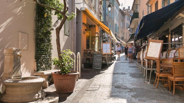 Cannes' old town, Le Suquet, has, in parts, a classic Provencal aura.