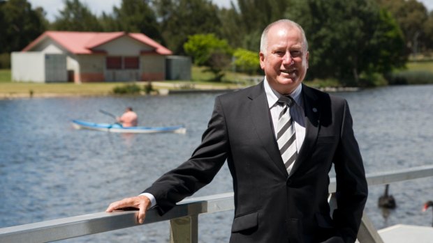 Planning Minister Mick Gentleman hopes to gather ideas to bring back to Canberra.