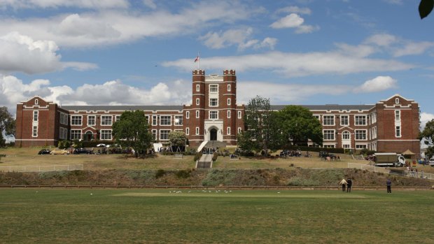 The proposed academy would be built next to Melbourne High School.