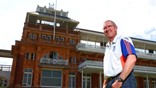 New England coach Trevor Bayliss announces the England squad for the first Test.