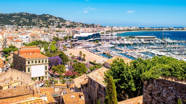 A view over Cannes.