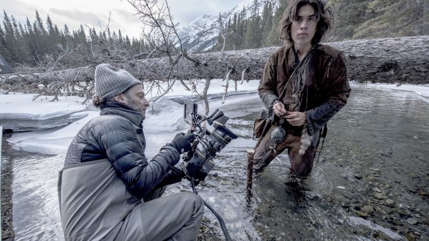 Shooting <i>The Revenant</i> in freezing conditions in Canada.