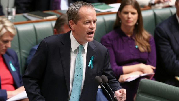 Opposition Leader Bill Shorten.