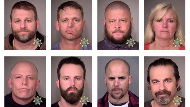 Eight people involved in the occupation of the headquarters of the Malheur National Wildlife Refuge were arrested in January.