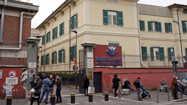 The Vatican-run Bambin Gesu pediatric hospital, in Rome. 