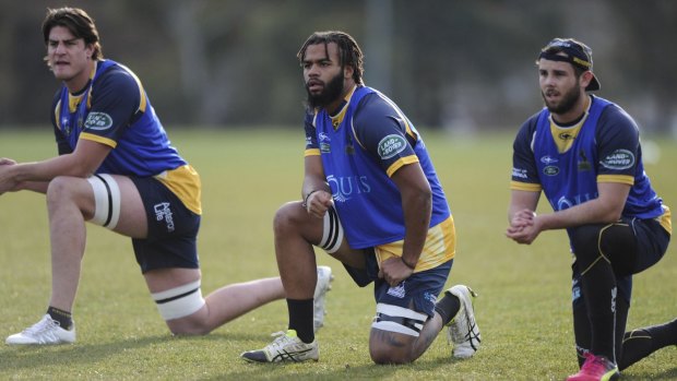 United States rising star Malon Al-Jiboori is part of the Brumbies training squad.