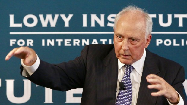 Former prime minister Paul Keating says the Melbourne skyline 'is starting to look like Houston'.