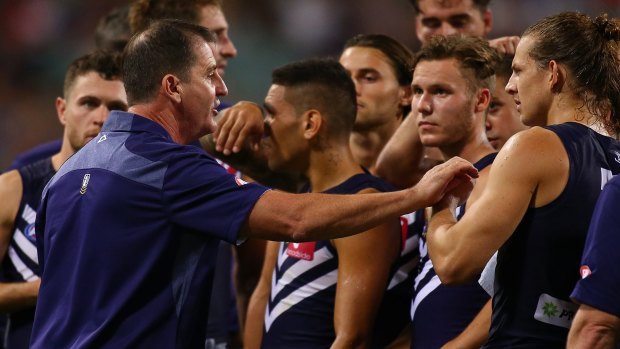 Ross Lyon has admitted his side's poor kicking is costing it dearly in 2016.