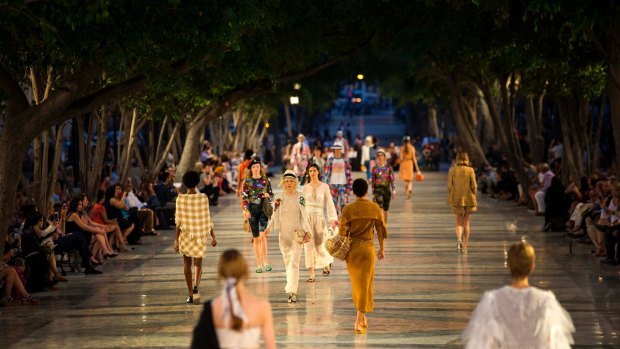 The show was held on the Paseo del Prado promenade, Havana’s first paved street, which dates back to the 1770s.