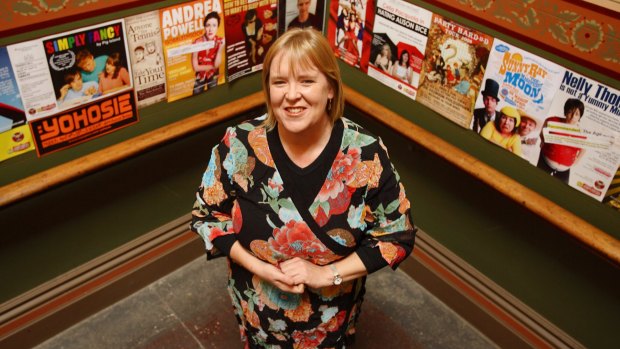 Bella Union director Catherine Woodfield at Trades Hall in 2008.