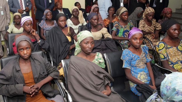 While two groups of Chibok school girls have been released, there are still more than 100 in captivity. 