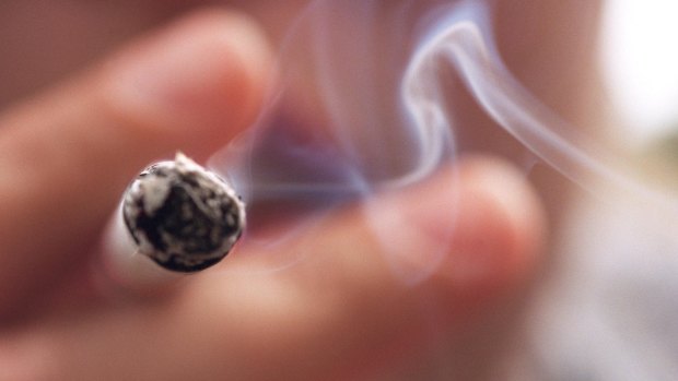 The ACT government is considering banning smoking at Canberra bus stops. 