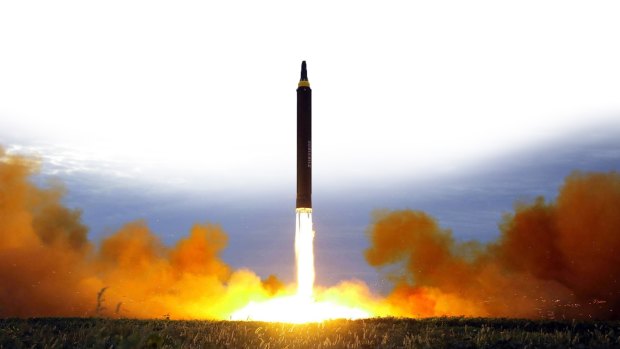 North Korea test fires a missile. The region is on high alert this weekend for another possible launch.