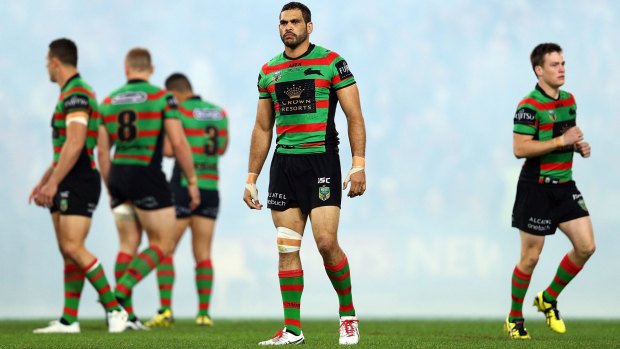 Tough task: South Sydney must improve in coming weeks if they are to win back-to-back titles, based on statistical data.