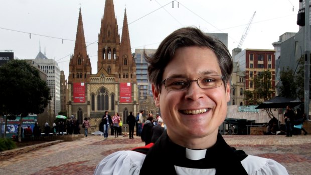 The dean of St Paul's Cathedral, Reverend Dr Andreas Loewe.