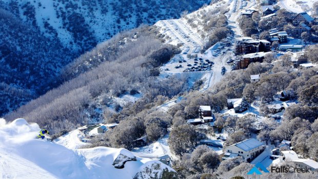 Falls Creek was blanketed in snow for the opening of the ski season.  