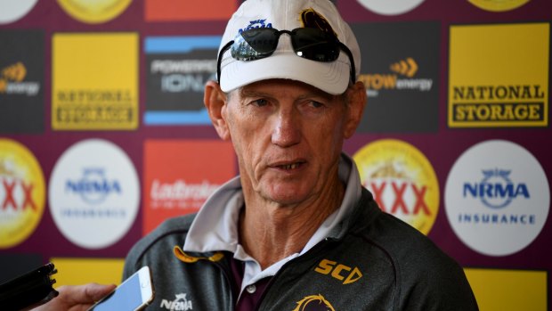 Under fire: Wayne Bennett has sparked tensions between Cronulla and Brisbane.