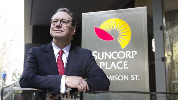 Suncorp chief executive Michael Cameron has picked up a sign-on benefit.